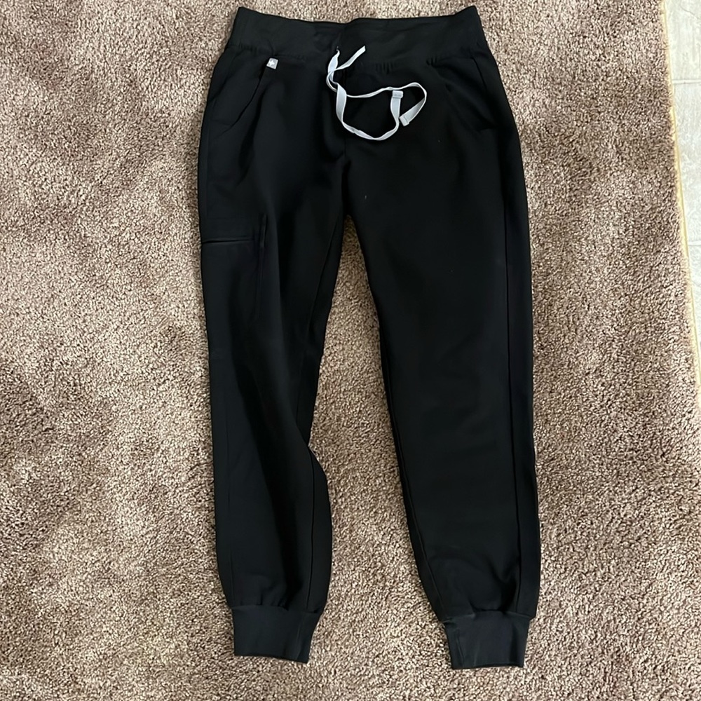XSP xs petite scrubs pants, figs joggers black